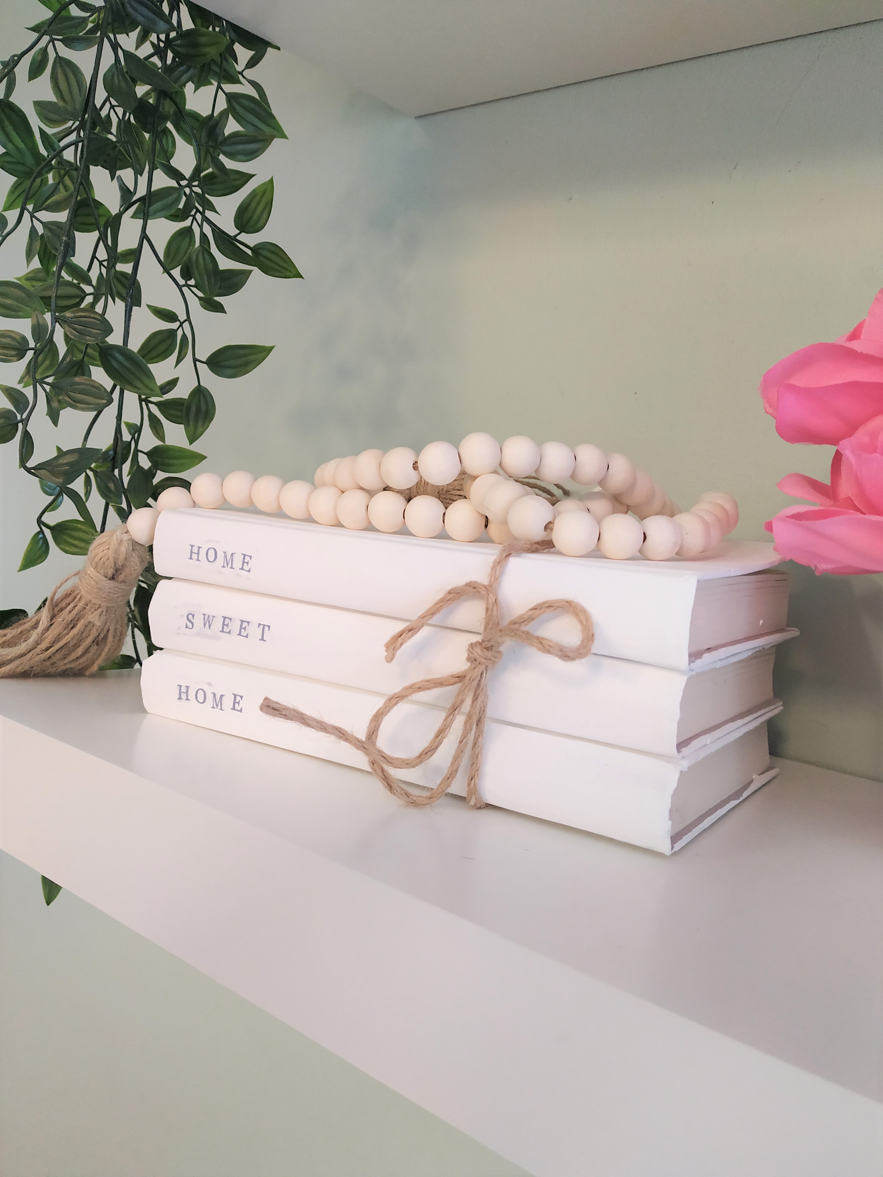 DIY GLAM DESIGNER BOOK STACK OUT OF GIFT BOXES 