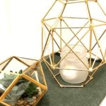 diy gifts gold lantern.