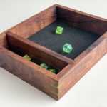 diy gifts dice tray.