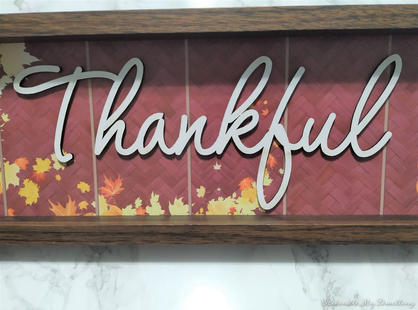 Thankful lettering