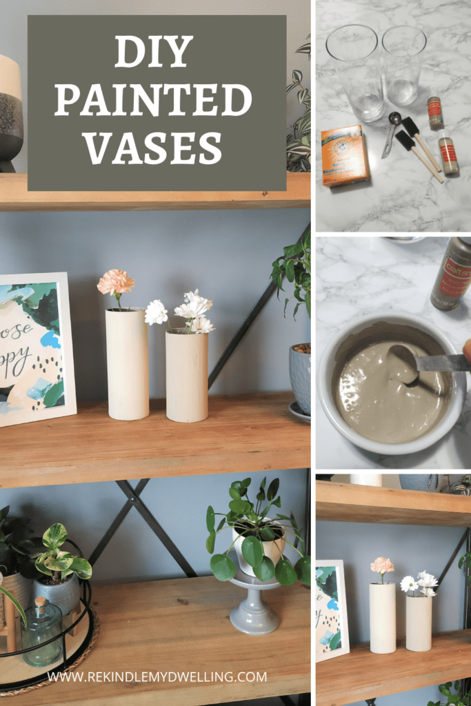 Clay Painted Vases With This Simple DIY Paint Trick - Rekindle My Dwelling