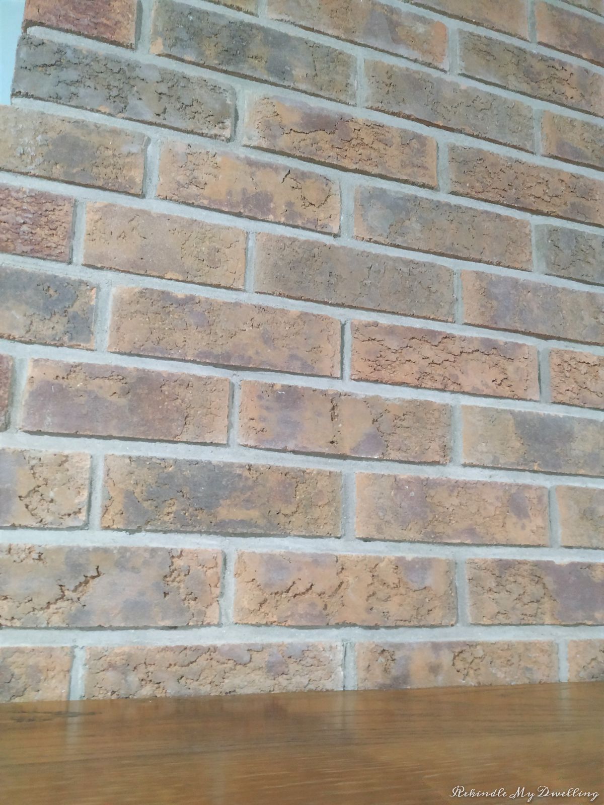 Clean brick wall.