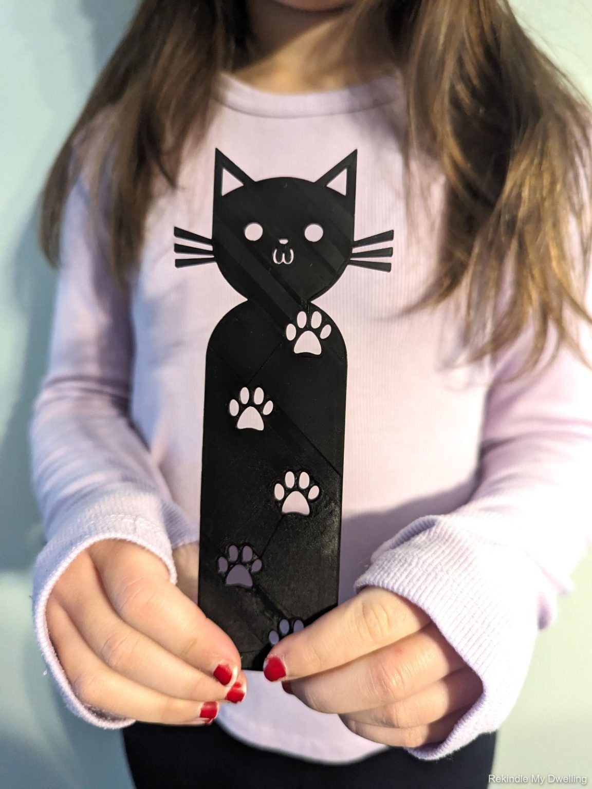 3d Printed Bookmark - Rekindle My Dwelling